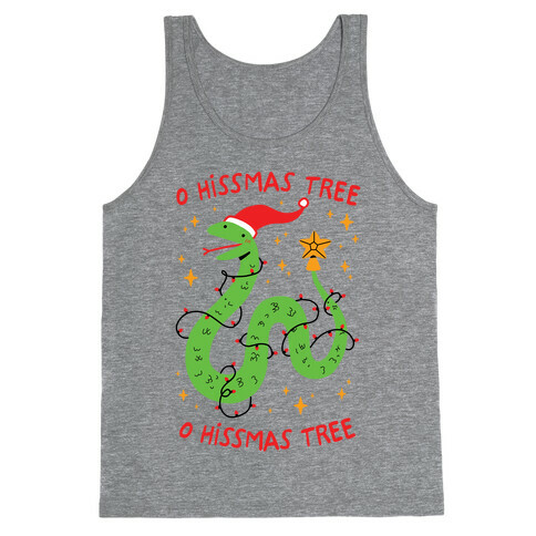 O Hissmas Tree Tank Top