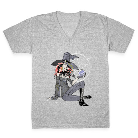 Grand Witch V-Neck Tee Shirt