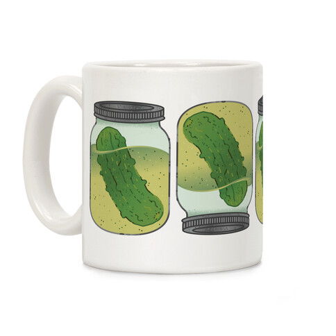 Perfect Pickle Pattern Coffee Mug