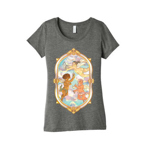 Modern Cherubs Womens T-Shirt