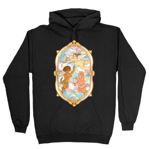 Modern Cherubs Hooded Sweatshirt