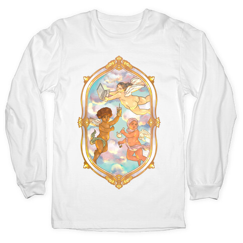 Modern Cherubs Long Sleeve T-Shirt