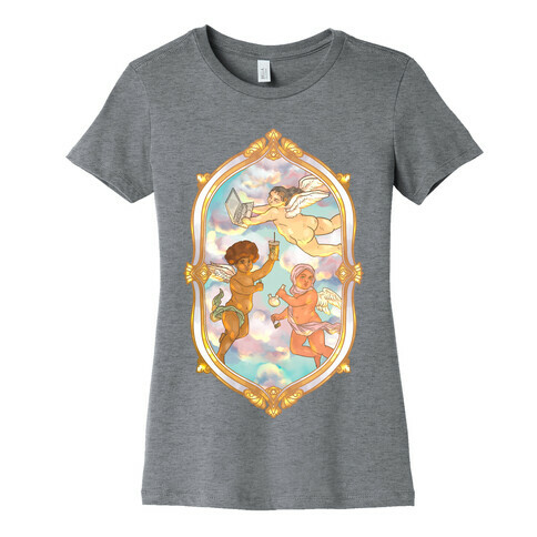 Modern Cherubs Womens T-Shirt