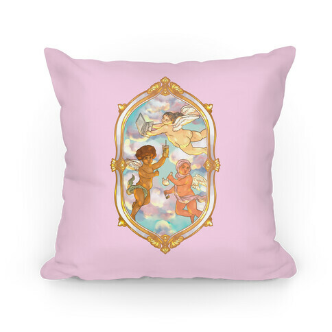 Modern Cherubs Pillow