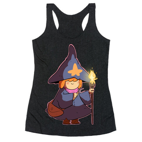 Wizard Girl Racerback Tank Top