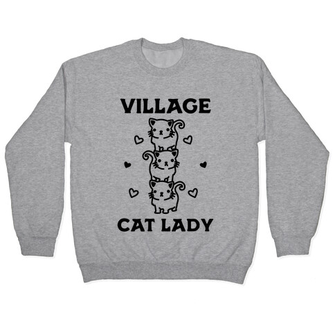 Village Cat Lady Pullover
