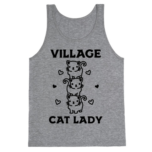 Village Cat Lady Tank Top