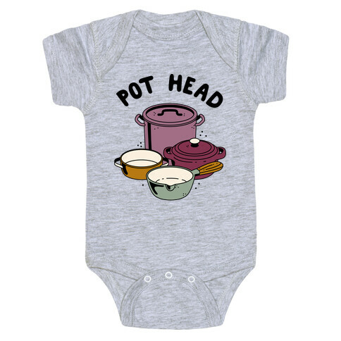 Pot Head Cooking Pots Baby One-Piece