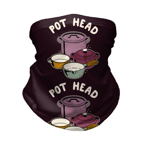 Pot Head Cooking Pots Neck Gaiter