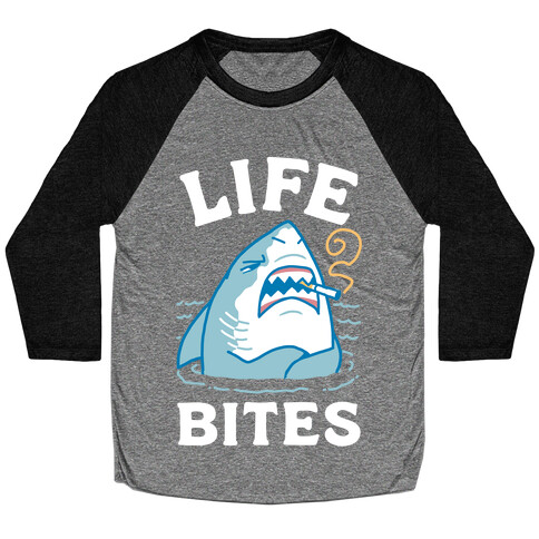 Life Bites Baseball Tee