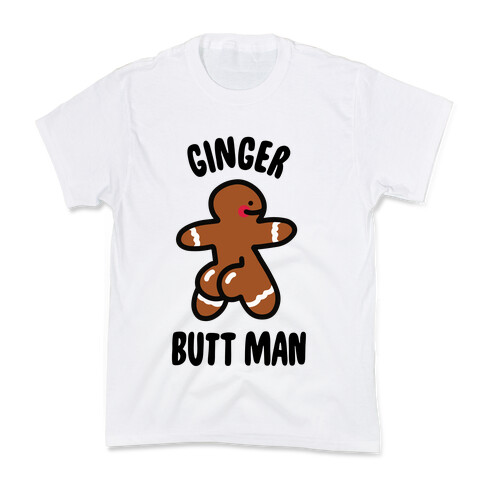 Ginger Butt Man Kids T-Shirt