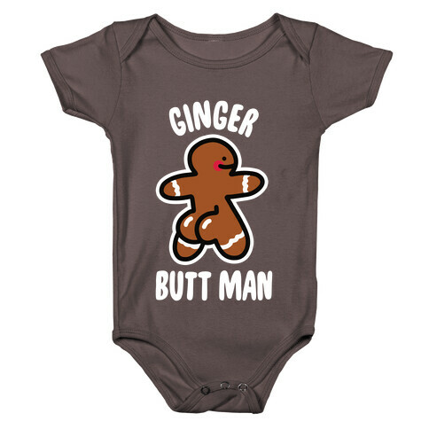 Ginger Butt Man Baby One-Piece