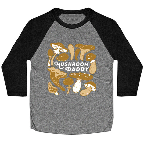 Mushroom Daddy Baseball Tee