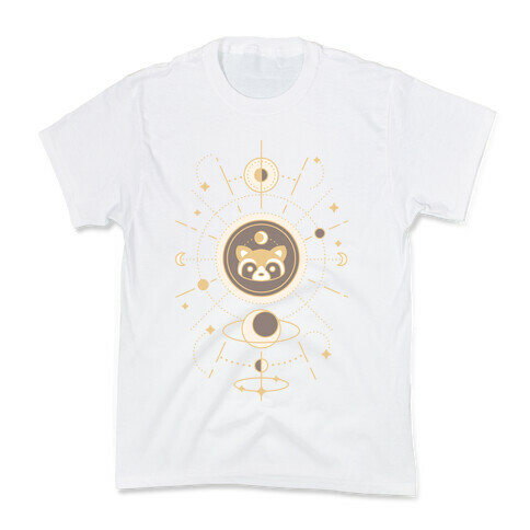 Raccoon Moon Kids T-Shirt