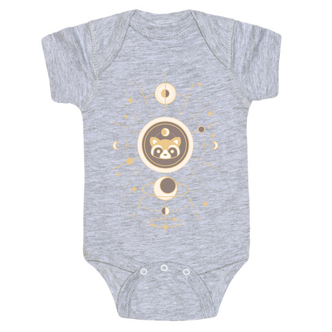 Raccoon Moon Baby One-Piece