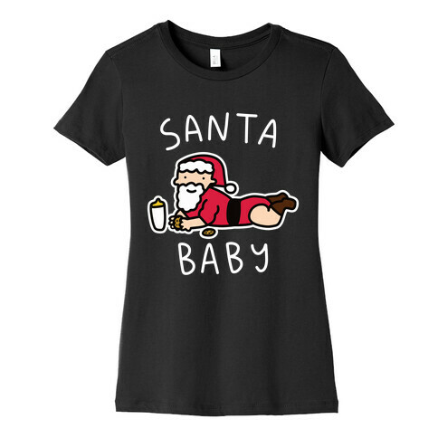 Santa Baby Womens T-Shirt