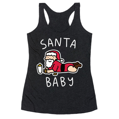 Santa Baby Racerback Tank Top