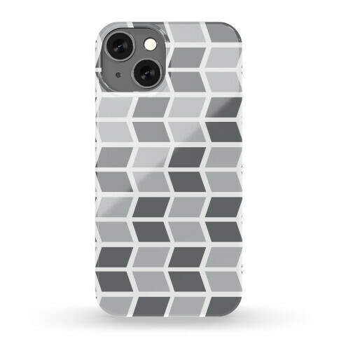 Parallelogram Pattern Case (Gray) Phone Case