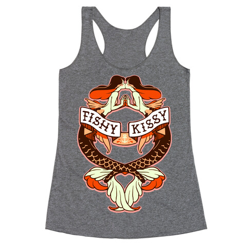 Fishy Kissy Racerback Tank Top