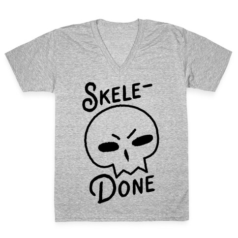 Skele-Done V-Neck Tee Shirt