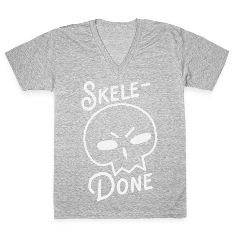 Skele-Done V-Neck Tee Shirt