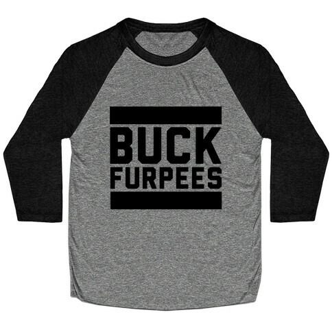 Buck Furpees Baseball Tee