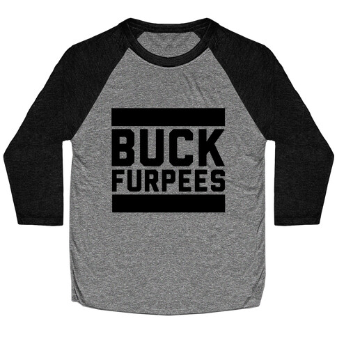 Buck Furpees Baseball Tee