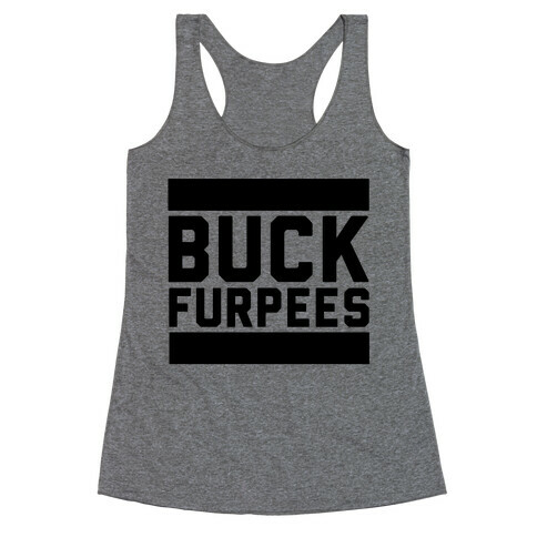 Buck Furpees Racerback Tank Top