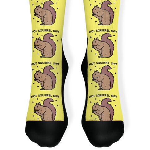 Hot Squirrel Shit Sock