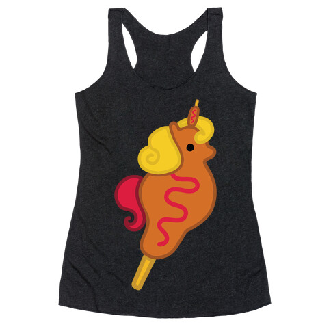 Uni-Corndog Racerback Tank Top