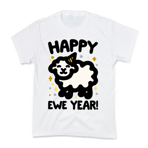 Happy Ewe Year Kids T-Shirt
