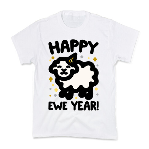 Happy Ewe Year Kids T-Shirt