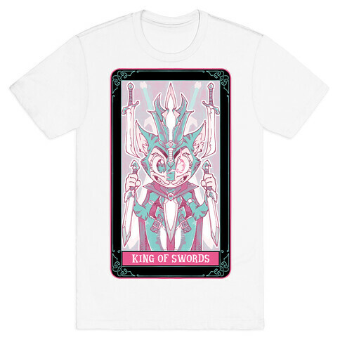 Creepy Cute Tarots: King of Swords T-Shirt