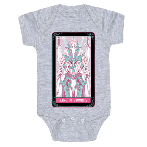 Creepy Cute Tarots: King of Swords Baby One-Piece