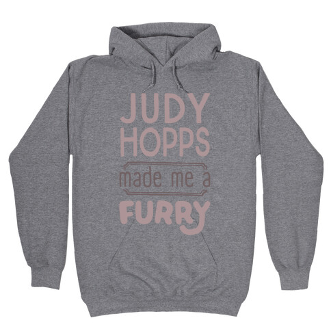 Judy Hopps Made Me A Furry Hooded Sweatshirt