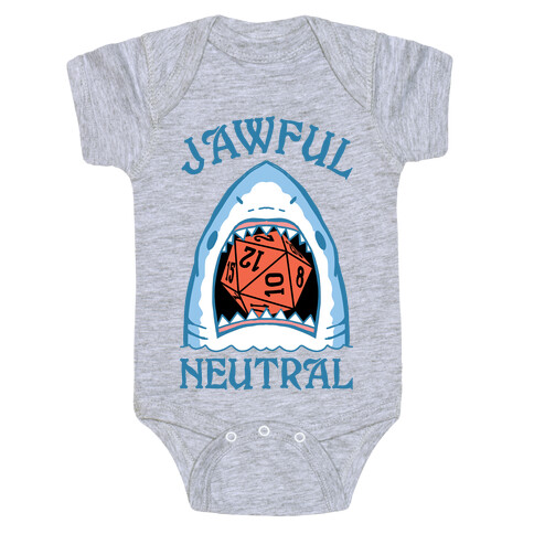 Jawful Neutral Baby One-Piece