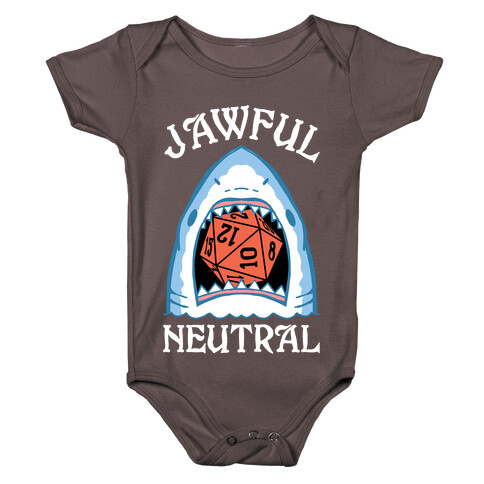 Jawful Neutral Baby One-Piece