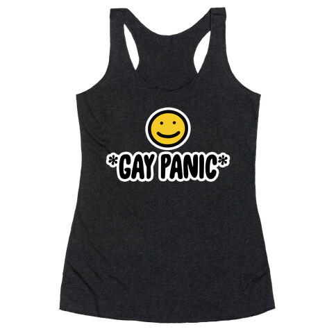 *Gay Panic* Racerback Tank Top