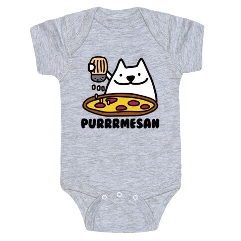 Purrrmesan Baby One-Piece