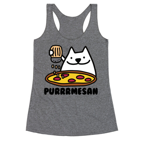 Purrrmesan Racerback Tank Top