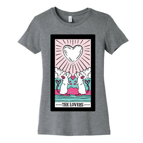 The Rat Lovers Tarot Womens T-Shirt