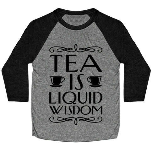 Liquid Wisdom Baseball Tee