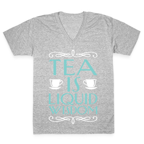 Liquid Wisdom V-Neck Tee Shirt