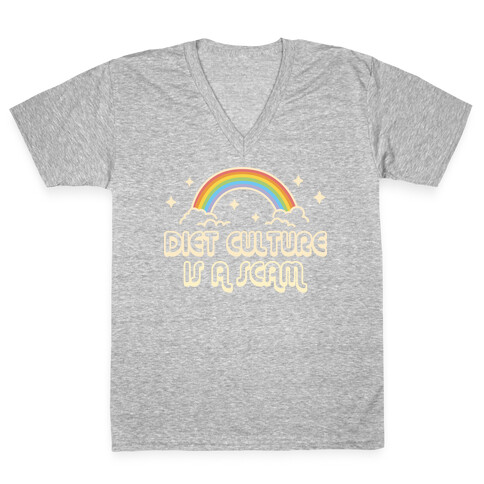 Diet Culture Is A Scam V-Neck Tee Shirt