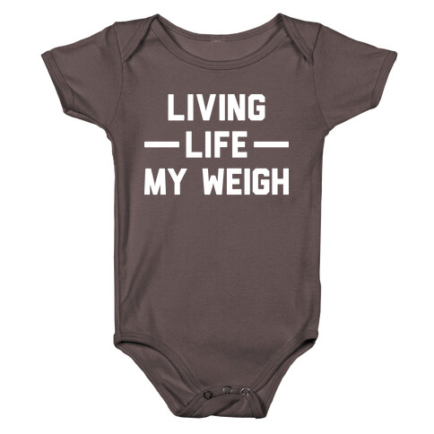 Living Life My Weigh Baby One-Piece