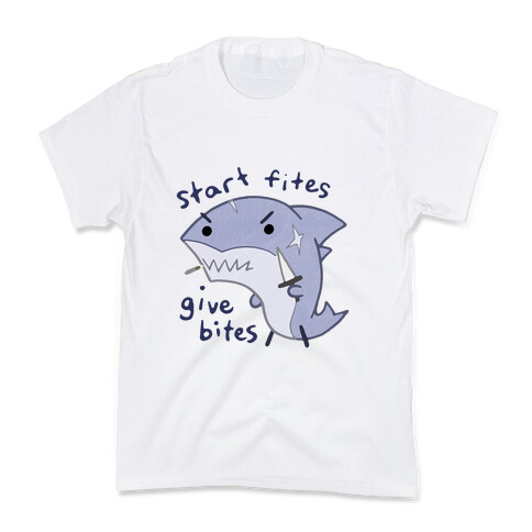 Start Fites Give Bites Kids T-Shirt