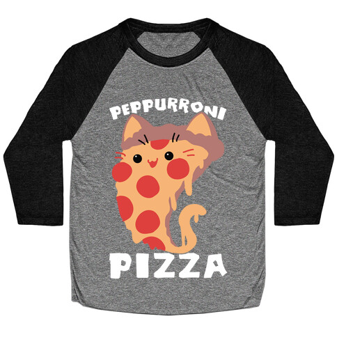PepPURRoni Pizza Baseball Tee