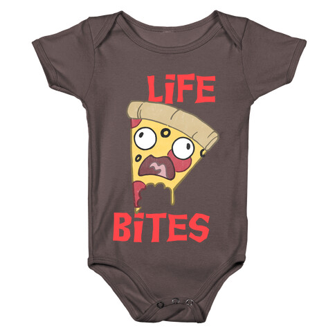 Life Bites Pizza Baby One-Piece