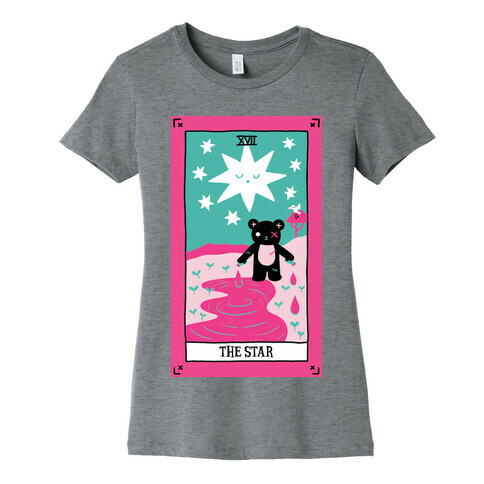 Creepy Cute Tarots: The Star Womens T-Shirt