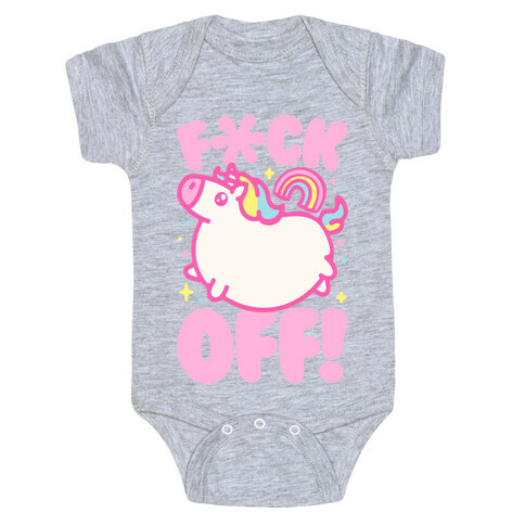 F*ck Off Unicorn Baby One-Piece